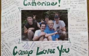 Catherine Faherty at Autism Camp